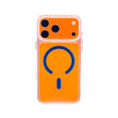 Case Para Iphone Ultra Clear Com Magsafe Deep Blue