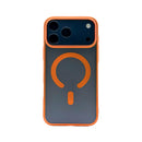 Case Para Iphone Fiber Vitrum Steel Com Magsafe Para Iphone Orange Cosmic Croma