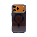 Case Para Iphone Metal Vitrum Deep Blue