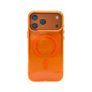 Case Para Iphone Metal Vitrum Orange Cosmic